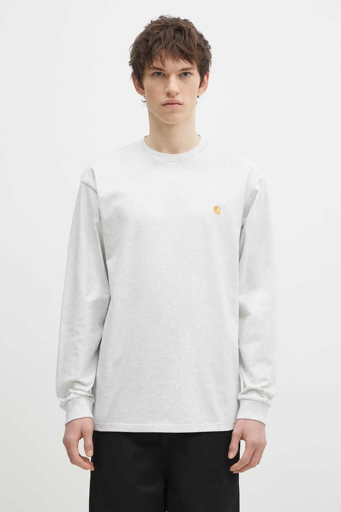 Carhartt WIP cotton longsleeve top cotton gray I026392.00JXX