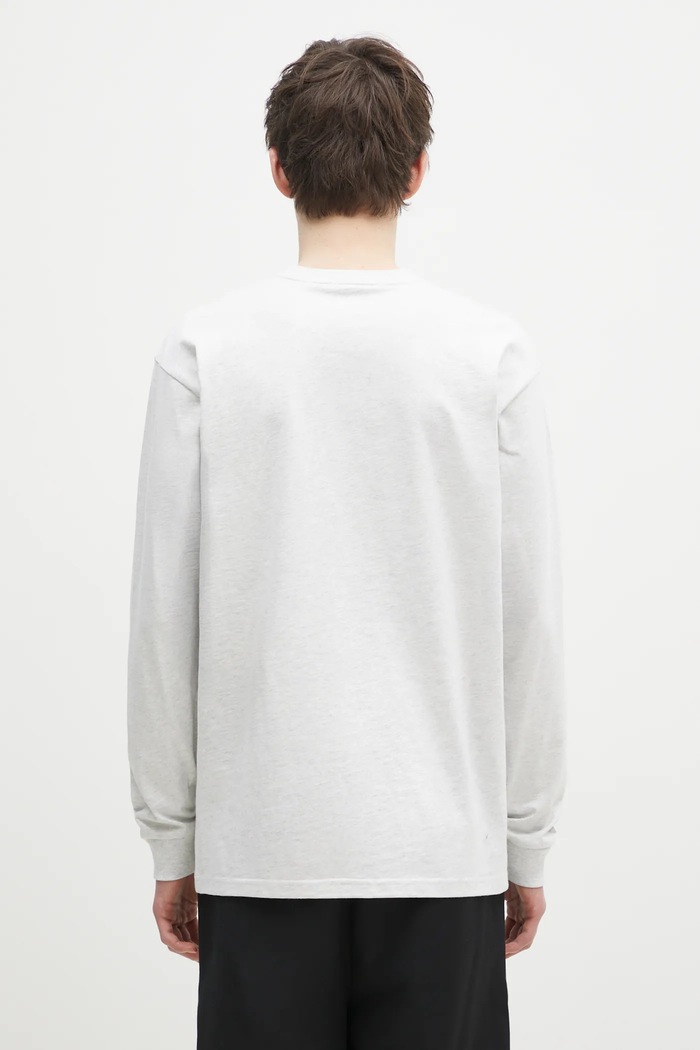 Clothing Carhartt WIP cotton longsleeve top I026392.00JXX gray