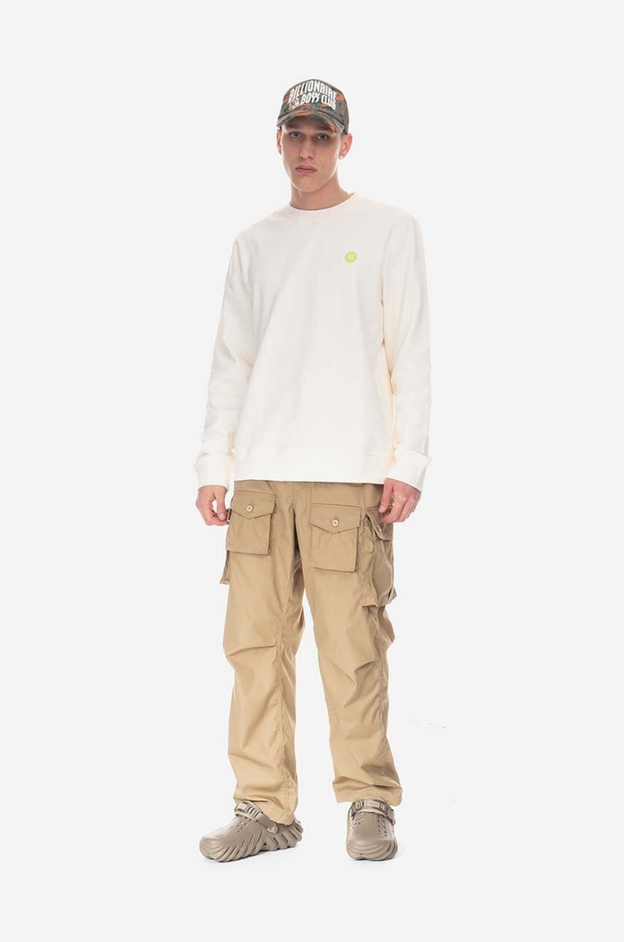 Памучен суичър Wood Wood Tye Sweatshirt 10255604-2424 OFF WHITE 10255604.2424
