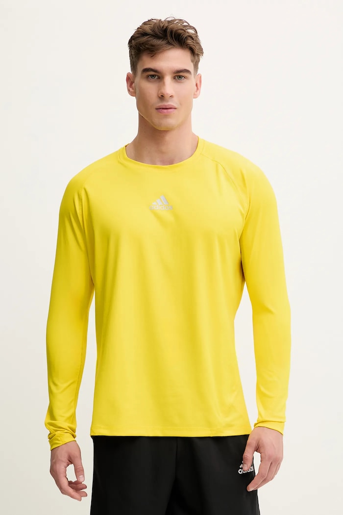Longsleeve adidas ASK SPRT LST M GI4581 slim κίτρινο GI4581