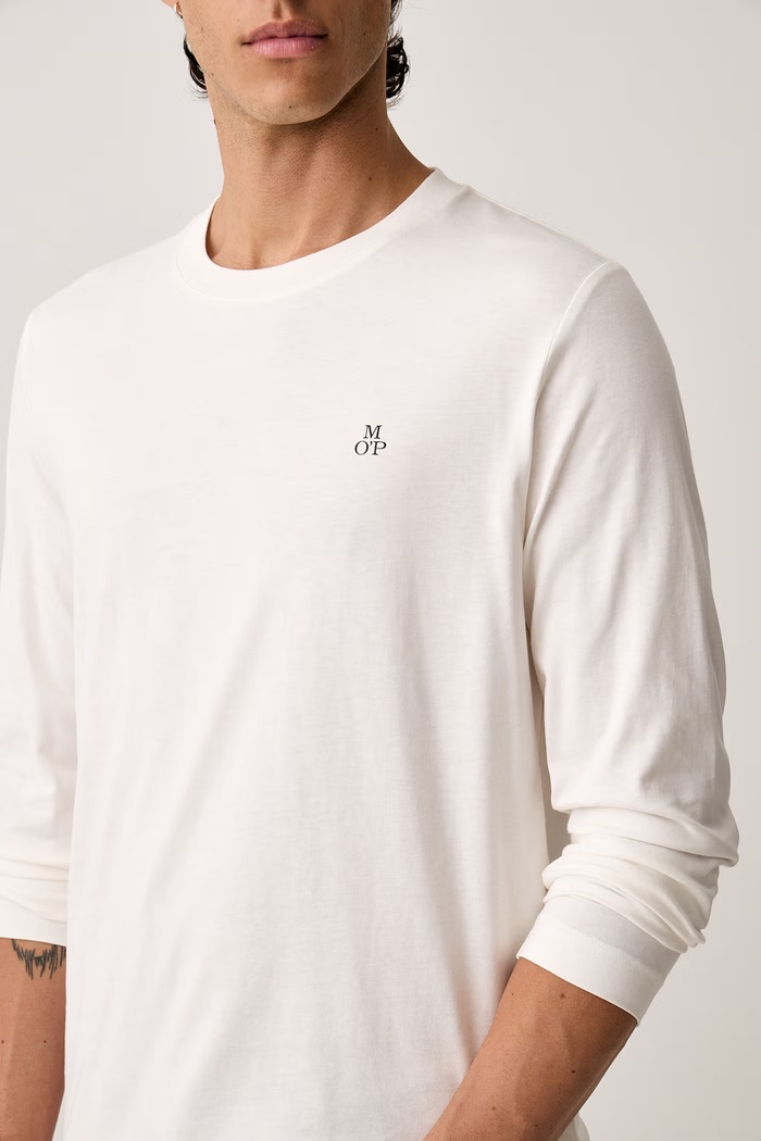 Marc O'Polo longsleeve męski bawełniany 5000009410 beżowy