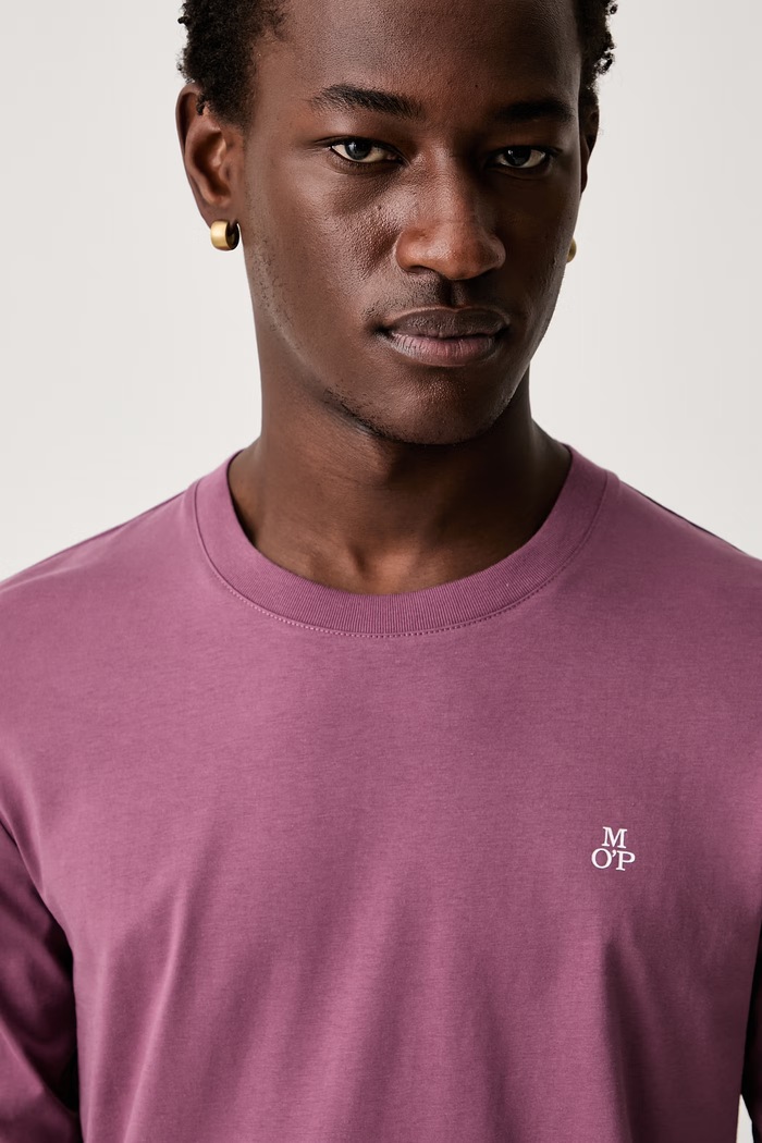 Marc O'Polo longsleeve męski bawełniany różowy 5000009410