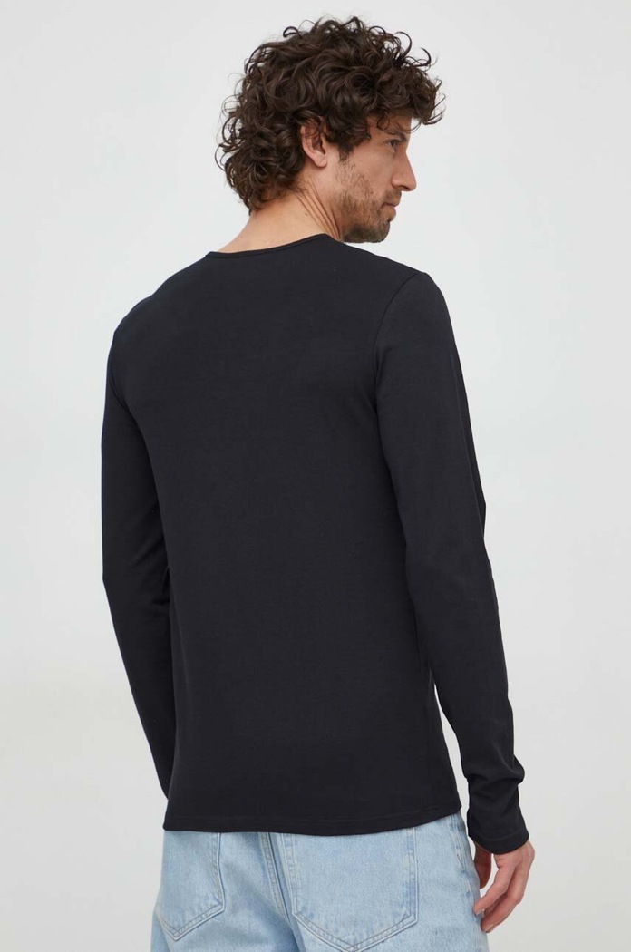 Longsleeve 2-pack Versace alb AU10197.1A10011