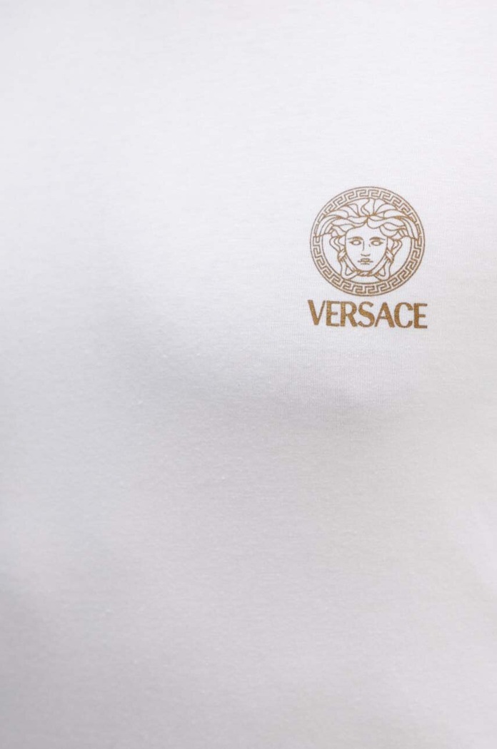 Majica dugih rukava Versace AUU01007.1A10011 bijela
