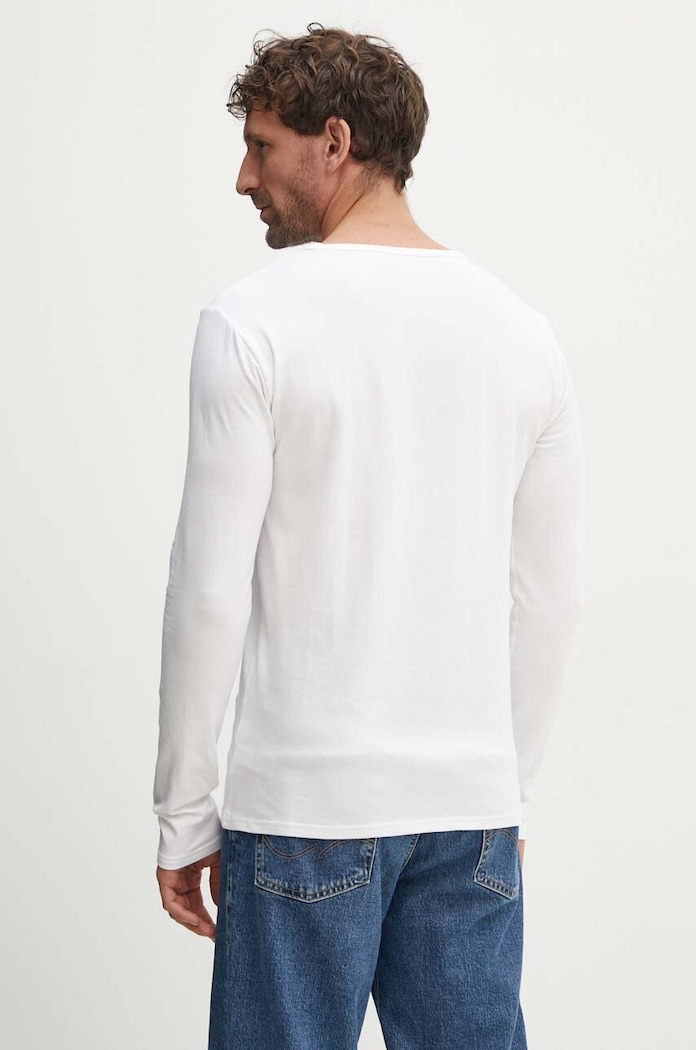 Oblečenie Tričko s dlhým rukávom Tommy Hilfiger 3-pak UM0UM03022 béžová
