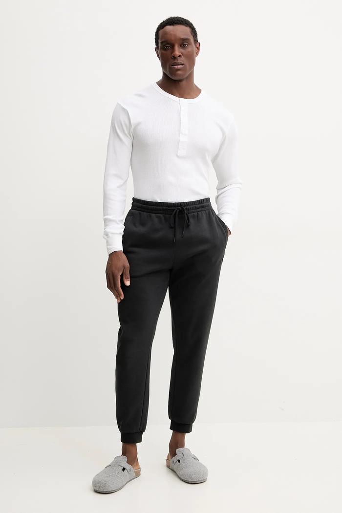 Resteröds longsleeve bawełniany lounge ORIGINAL bedstefartroje GOTS 17022.4 biały AA00