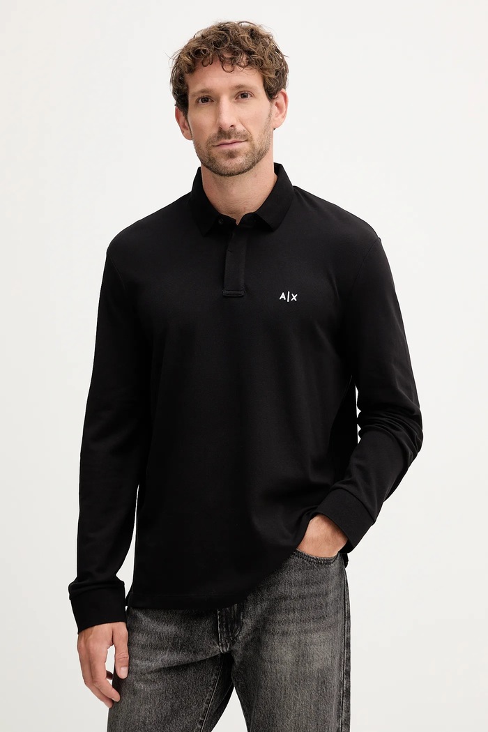 Armani Exchange longsleeve uni negru XM001288.AF17321.NOS