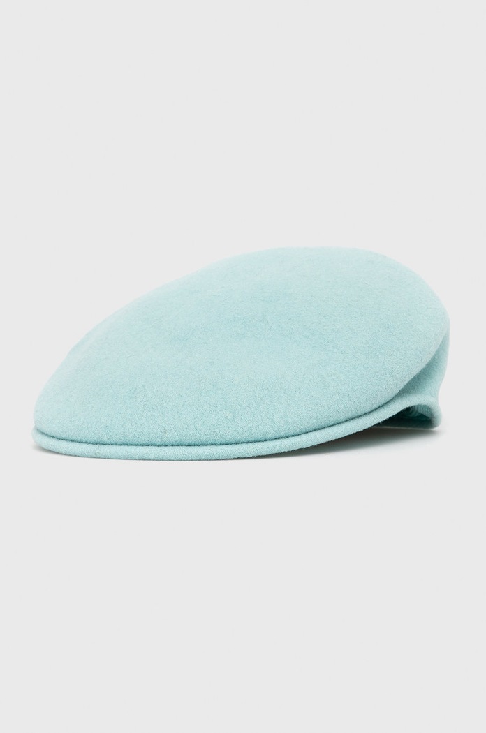 Kangol Kaszkiet wełniany wełna niebieski 0258BC.BT434