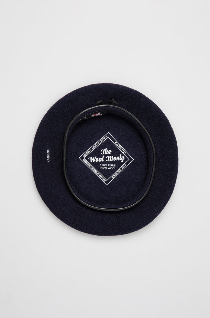 Doplnky Vlnená baretka Kangol 0248HT.DB404 čierna