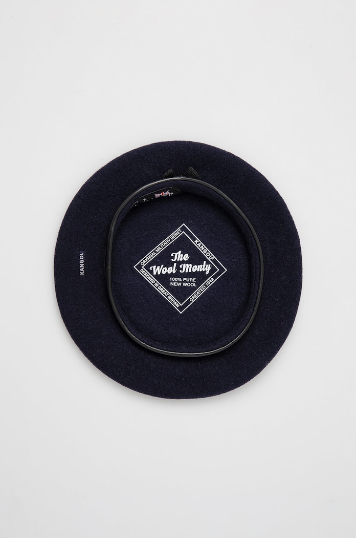 Doplnky Vlnená baretka Kangol 0248HT.DB404 čierna