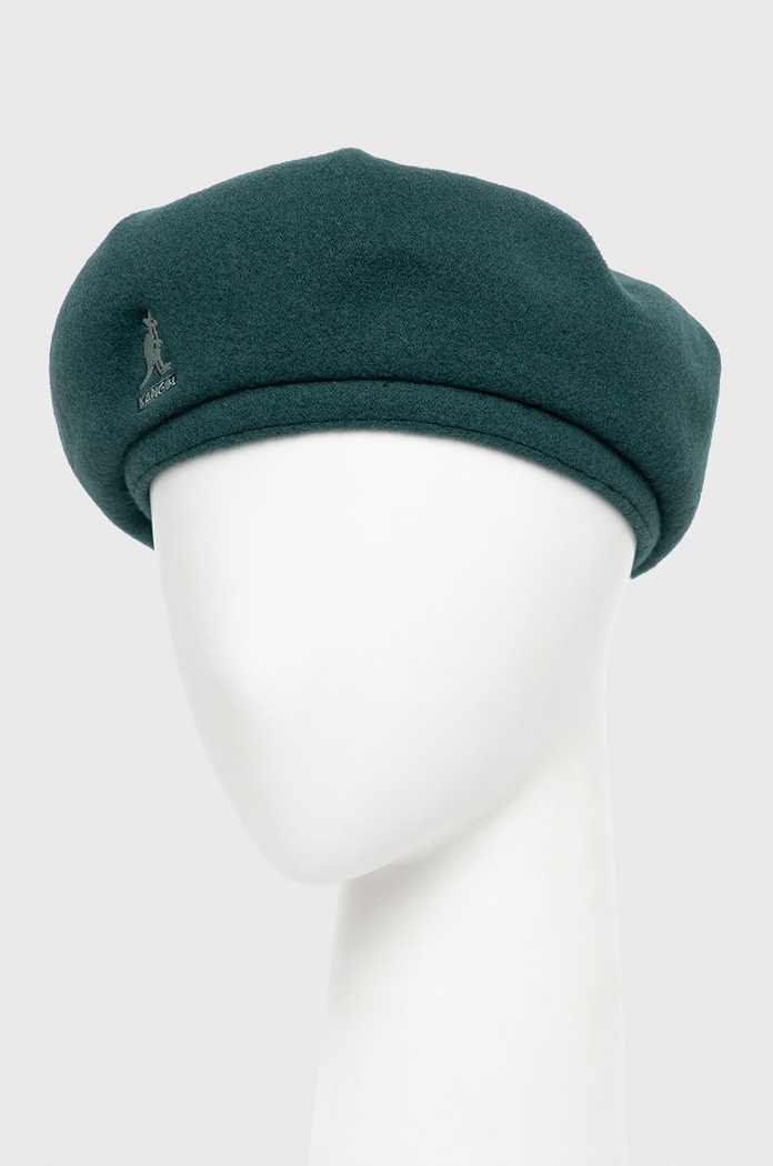 Vlněný baret Kangol K3107ST.DL310 zelená AA00