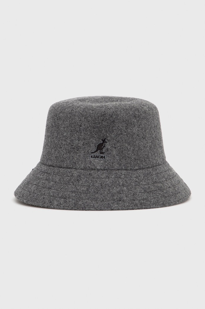 Kangol Kapelusz wełniany wełna szary K3191ST.FL034