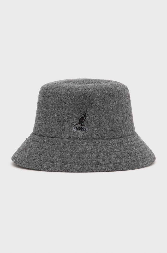 Kangol Kapelusz wełniany wełna szary K3191ST.FL034