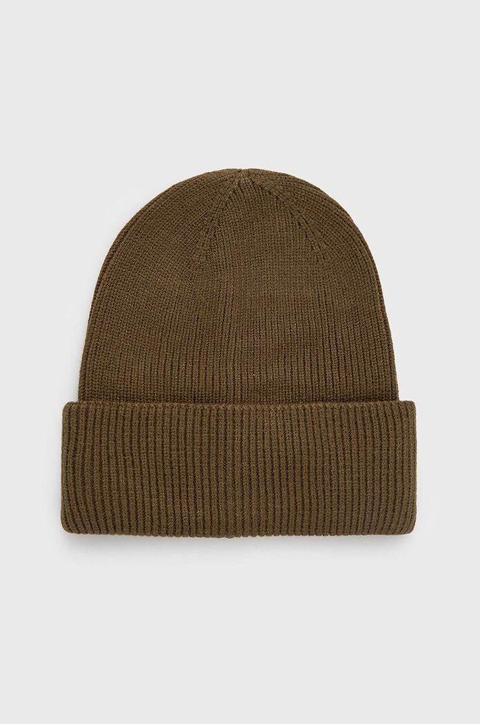 Čepice Pieces hrubá zelená 17126858.DarkOlive