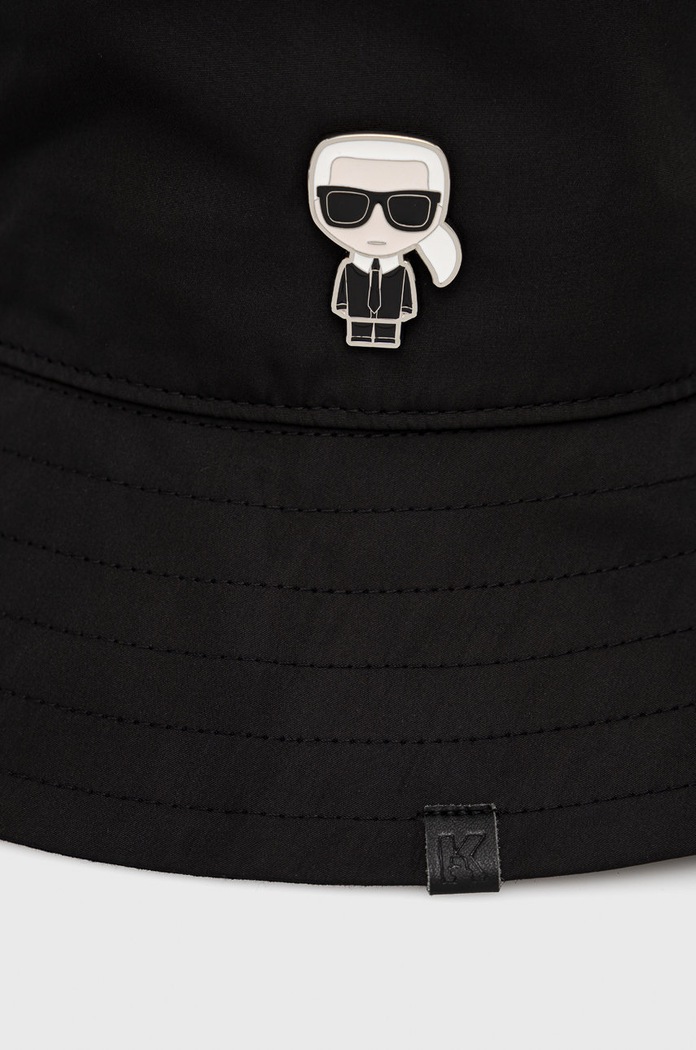 Klobúk Karl Lagerfeld 205W3404 čierna AA00