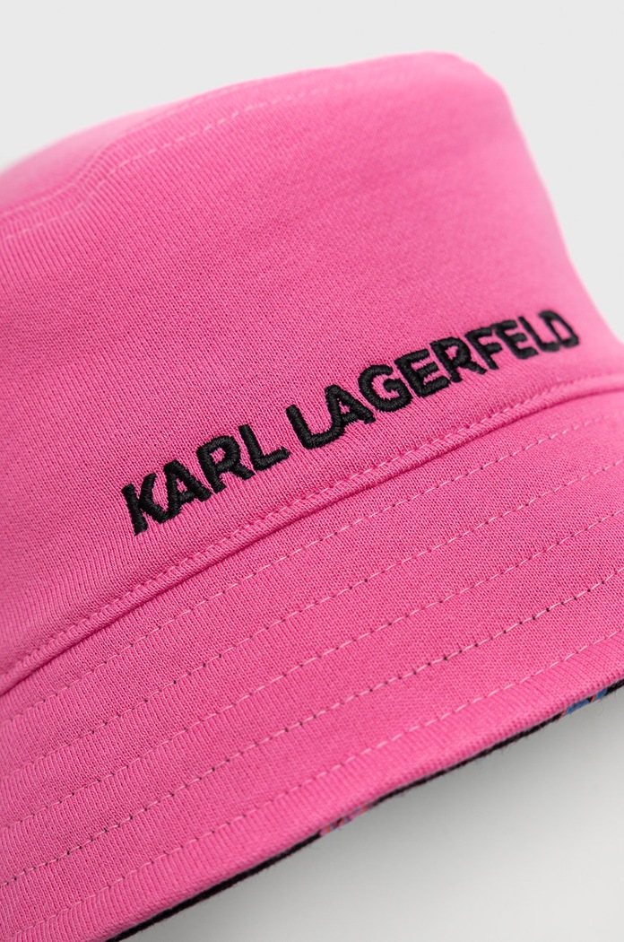 Oboustranný klobouk Karl Lagerfeld vícebarevná 225W3408