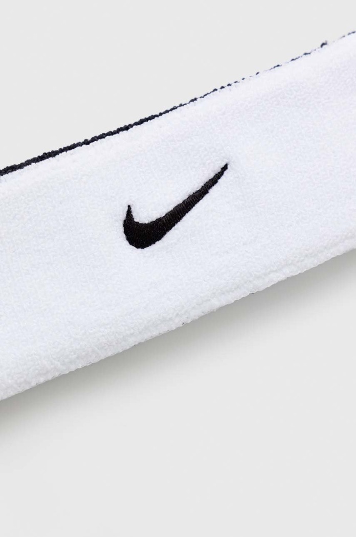 Naglavni trak Nike N.NN.B1.101 bela AA00
