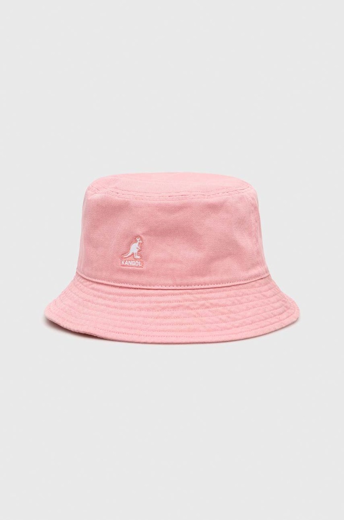 Kangol kapelusz bawełniany bawełna różowy K4224HT.PE600