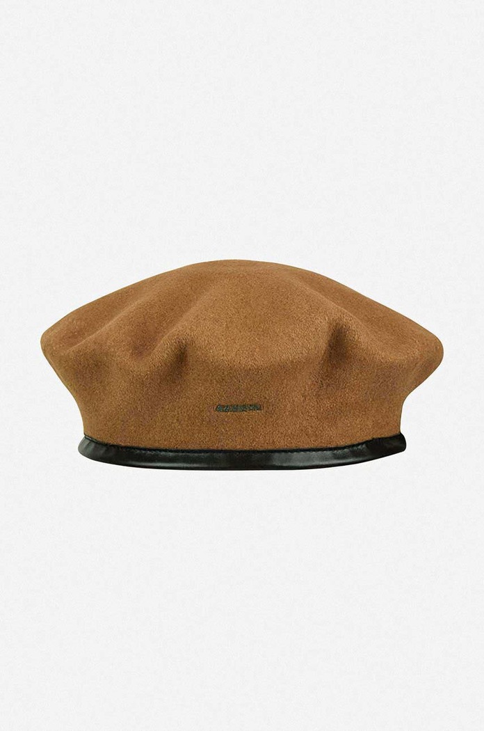 Kangol wool beret Monty wool brown 0248HT