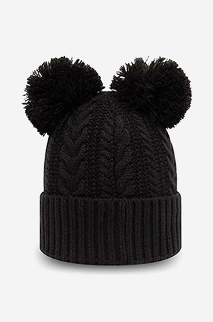 New Era beanie Double Pom 60141699 black AA00