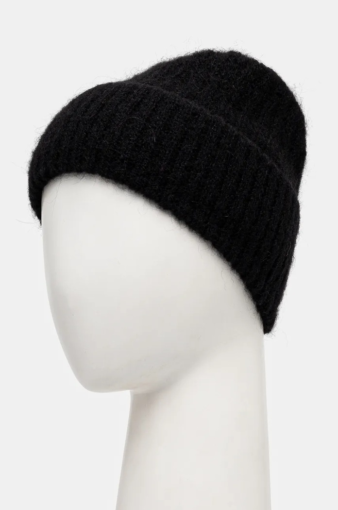 Kapa s primesjo volne American Vintage Bonnet EAST22A črna AA00