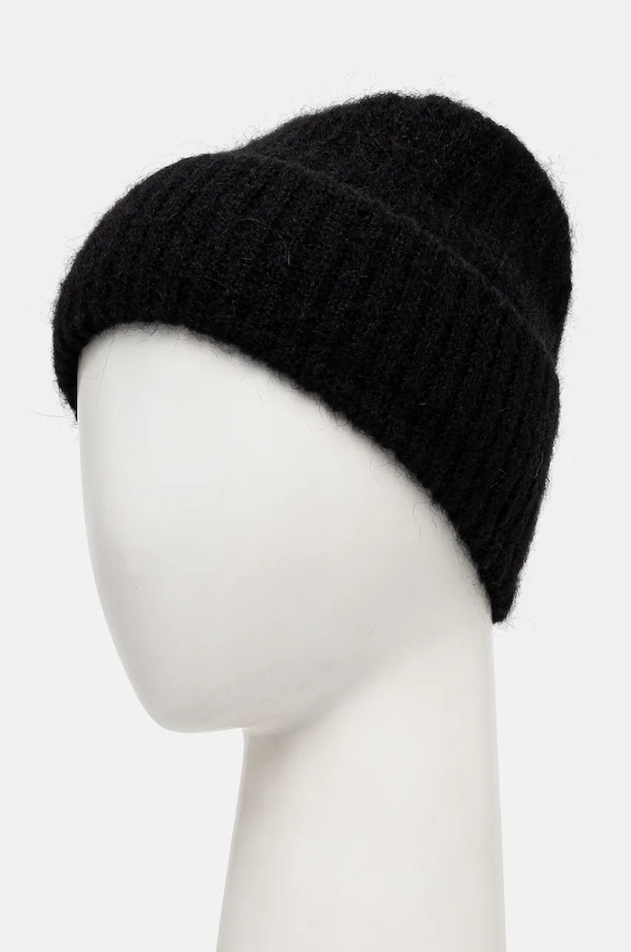 Kapa s primesjo volne American Vintage Bonnet EAST22A črna AA00
