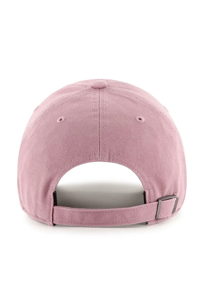 47 brand Czapka z daszkiem bawełniana MLB Los Angeles Dodgers B.NLRGW12GWS.QC różowy AA00