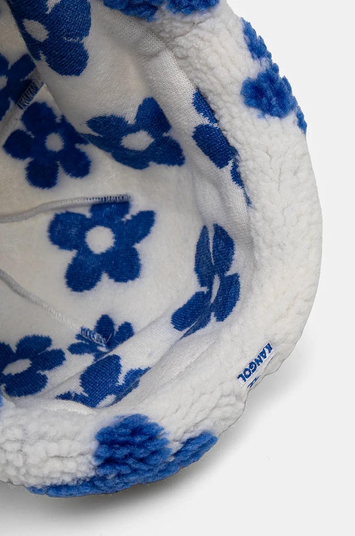 Шапка Kangol FLORAL FLEECE бял K5421.WB122