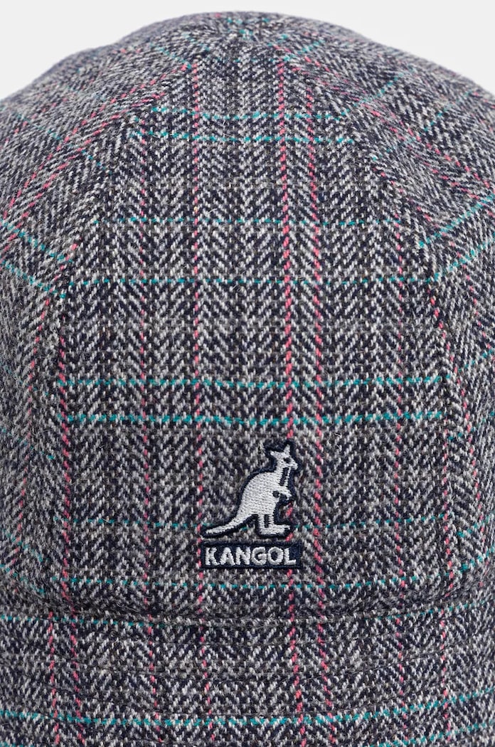 Klobúk Kangol WARPED HERRINGBONE DOME K5430.NG411 tmavomodrá AA00