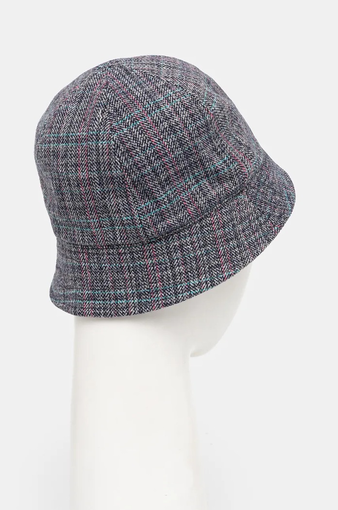Doplnky Klobúk Kangol WARPED HERRINGBONE DOME K5430.NG411 tmavomodrá