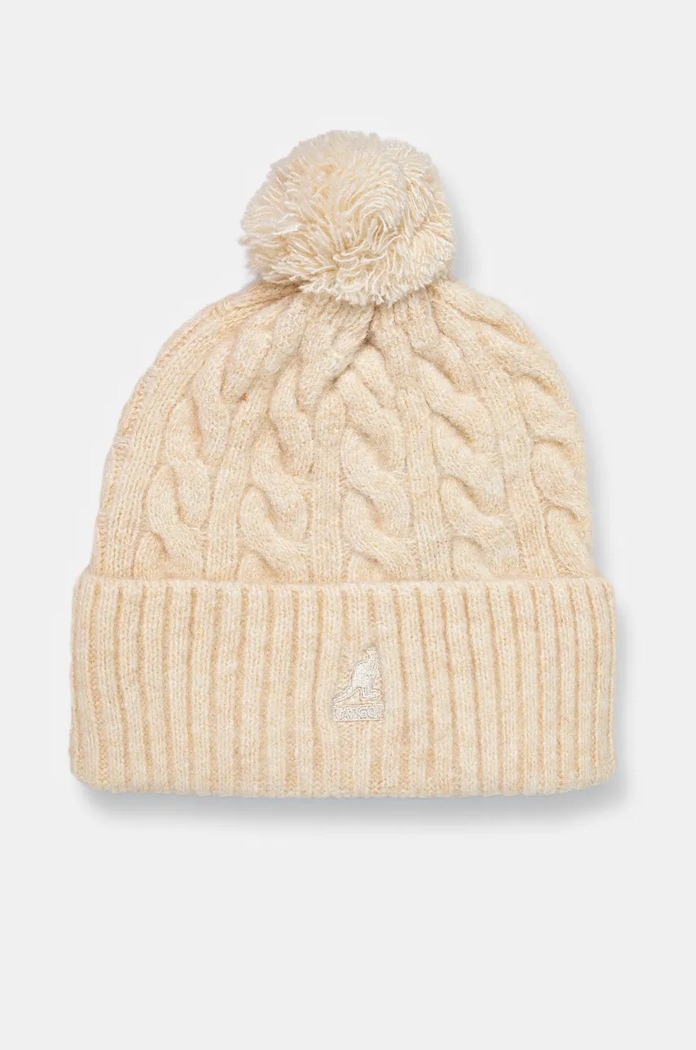 Čiapka Kangol POMPOM tenká béžová K4460SM.CH120