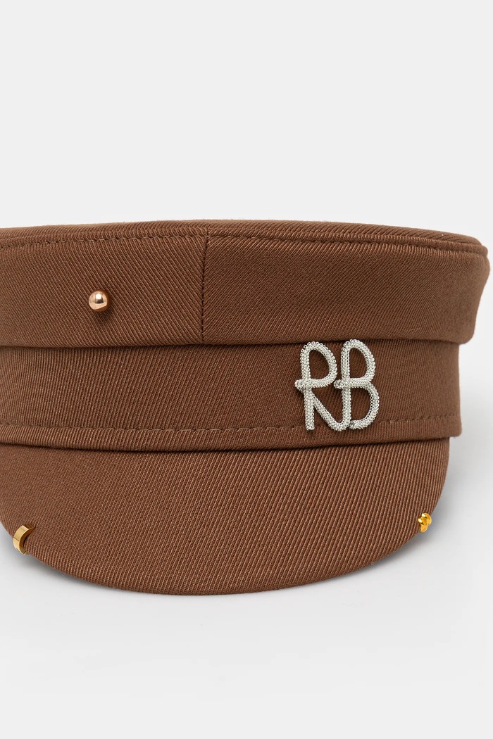 Accesorii RUSLAN BAGINSKIY Bască Baker Boy Cap KPC09.CA.PRS.SIRB maro