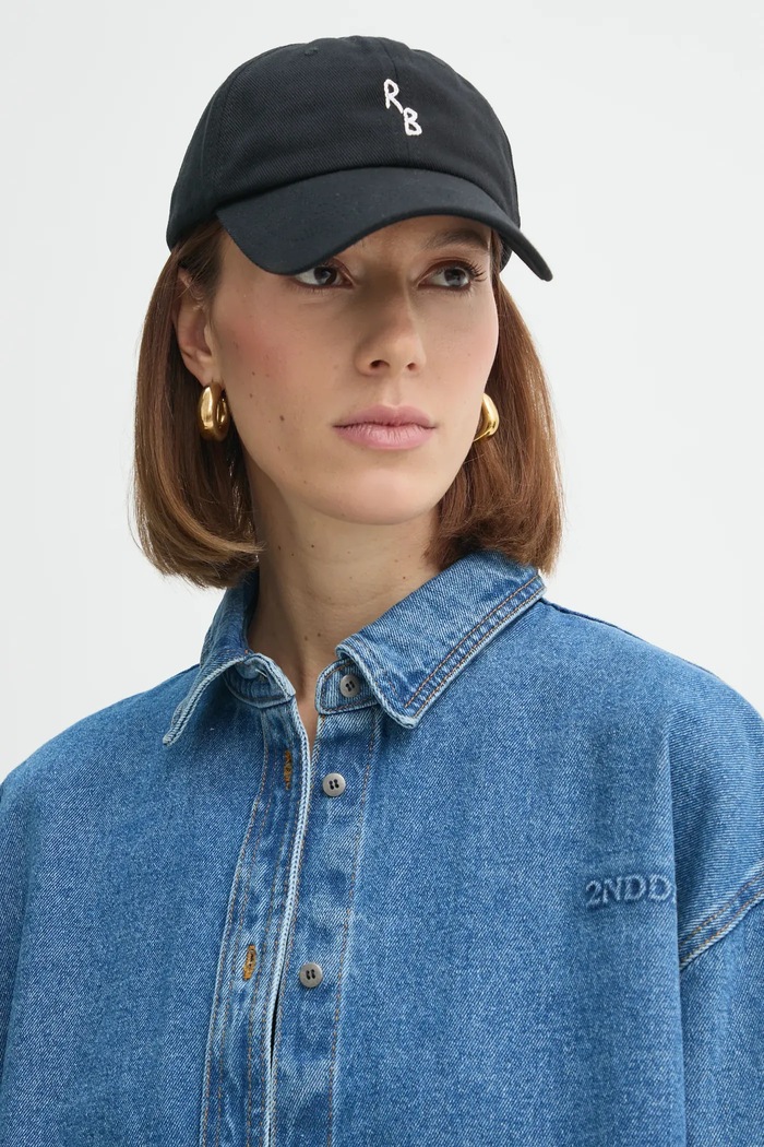 Ruslan Baginskiy șapcă de baseball din bumbac Baseball Cap bumbac negru BSB033/041.C