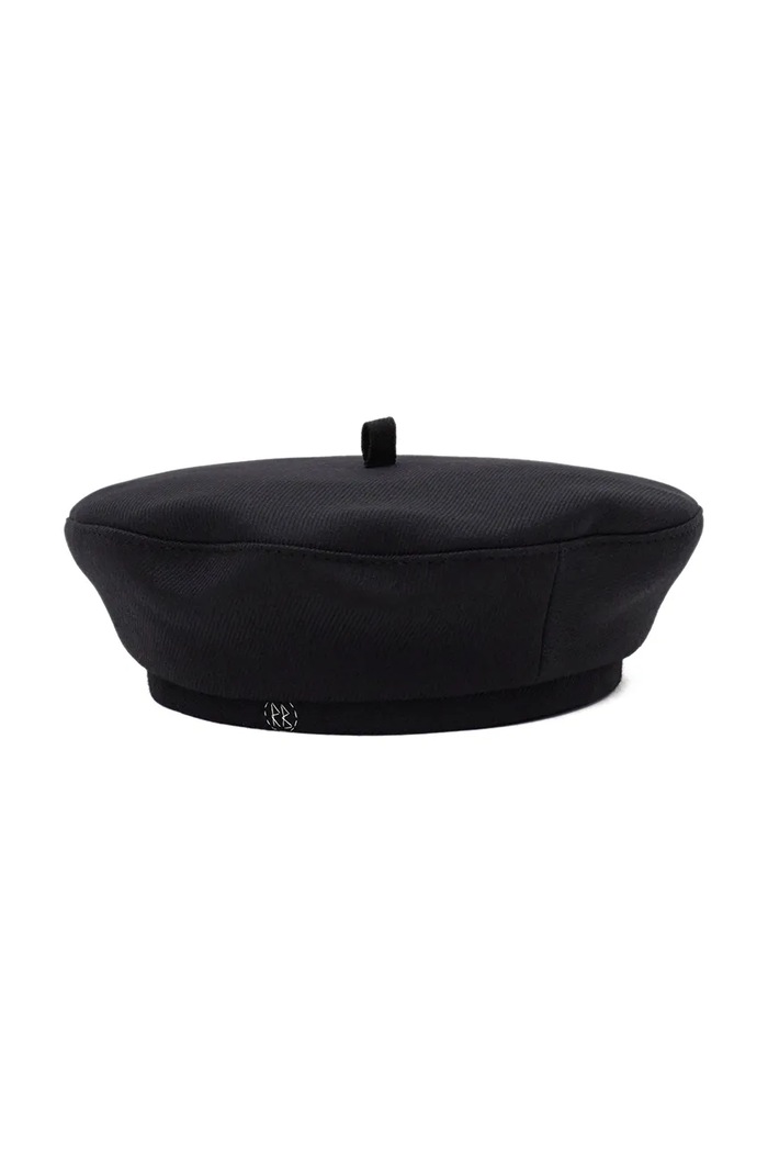Akcesoria Ruslan Baginskiy beret wełniany Beret BRT033.WA.PT czarny