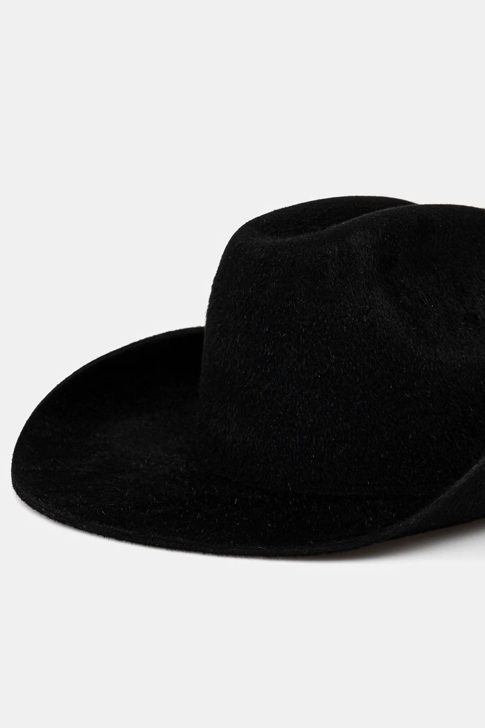 Klobúk Ruslan Baginskiy Cowboy Hat čierna CWB033.F.WRB