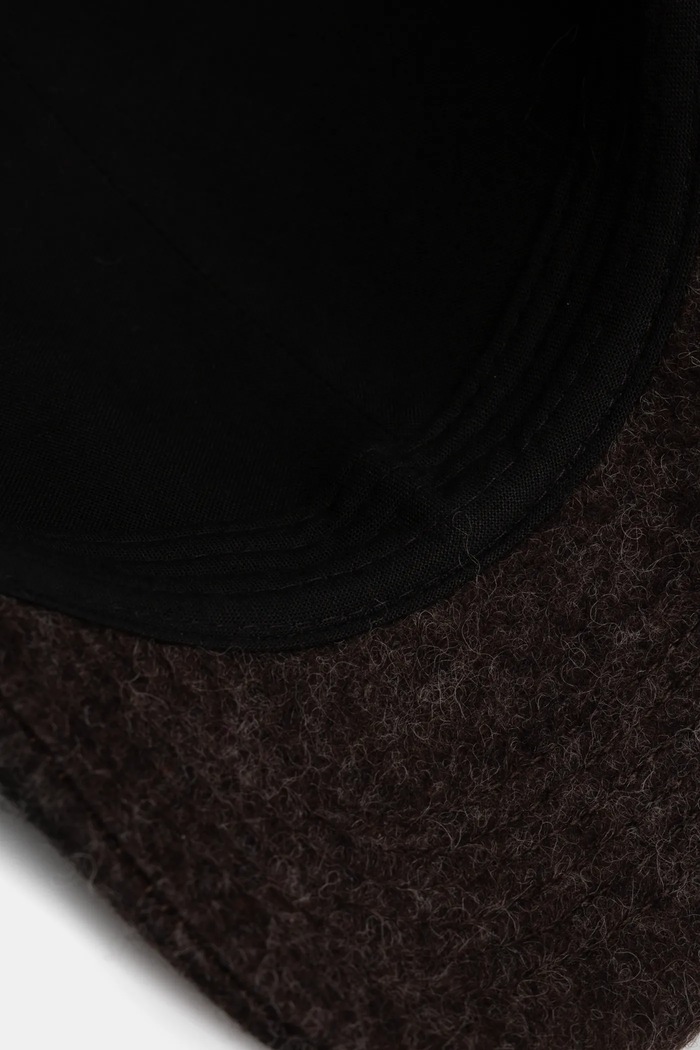 Czapka z daszkiem Ruslan Baginskiy Monogram-embellished Baseball Cap RUSLAN BAGINSKIY brązowy BSB09.A.PWRB