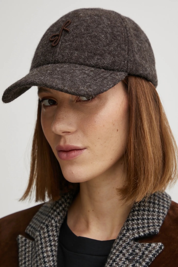 RUSLAN BAGINSKIY Czapka z daszkiem Ruslan Baginskiy Monogram-embellished Baseball Cap BSB09.A.PWRB