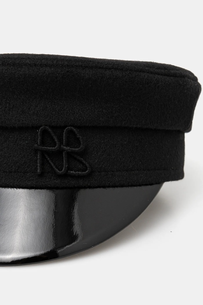 Accesorii RUSLAN BAGINSKIY Bereta de lana KPC033.W.WRB negru
