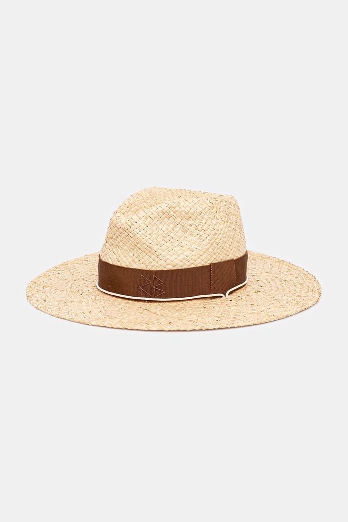 Ruslan Baginskiy pălărie Fedora Hat altele bej FDR036/09.STR.CHA
