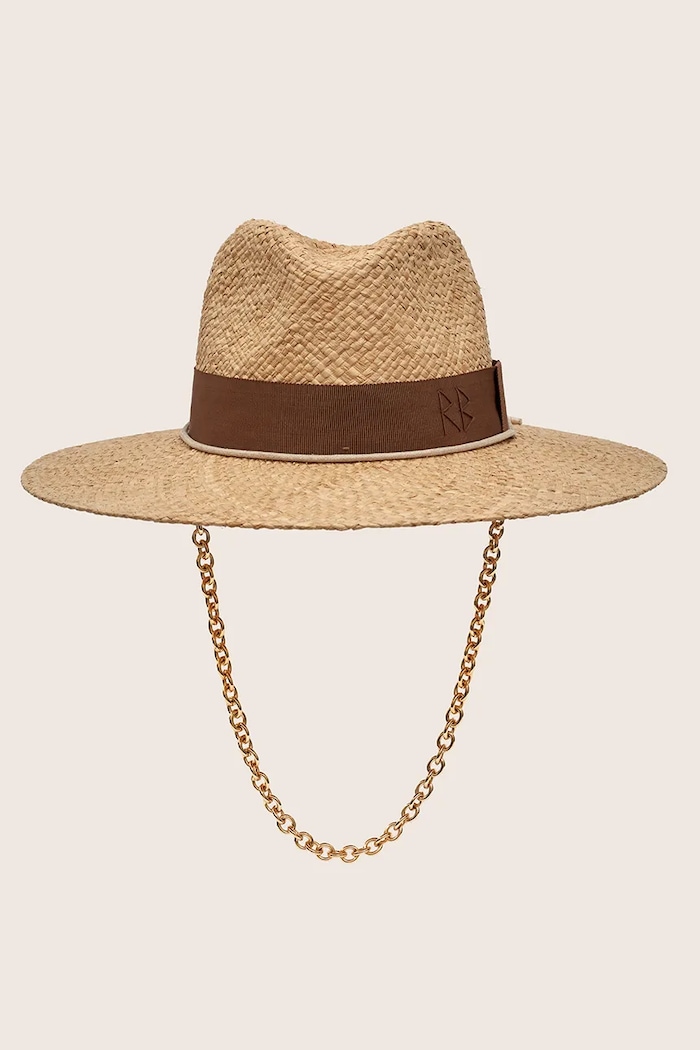 Klobouk Ruslan Baginskiy Fedora Hat FDR036/09.STR.CHA béžová AA00