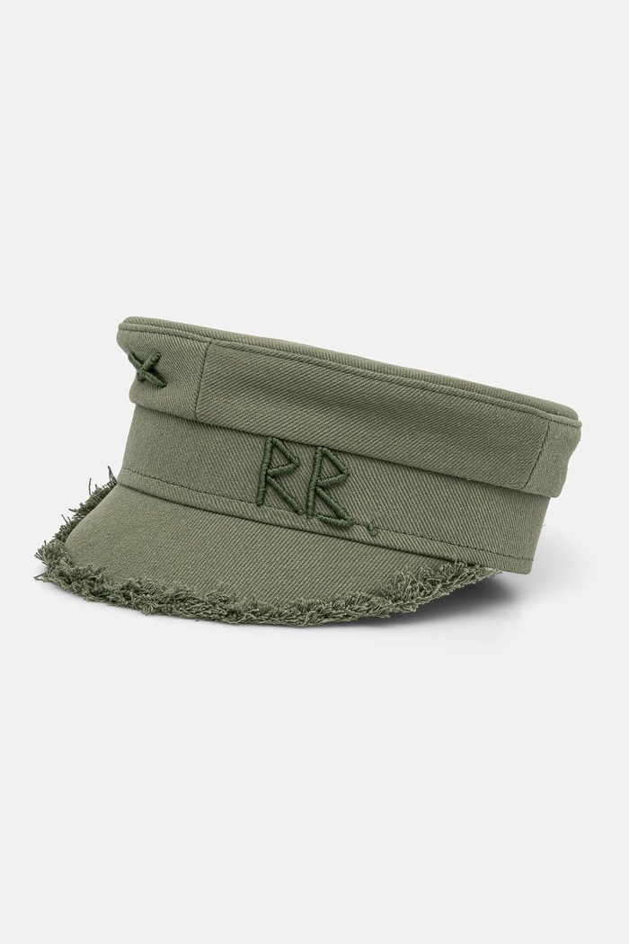Bavlněná čepice Ruslan Baginskiy KPC070.C.BHR zelená AA00