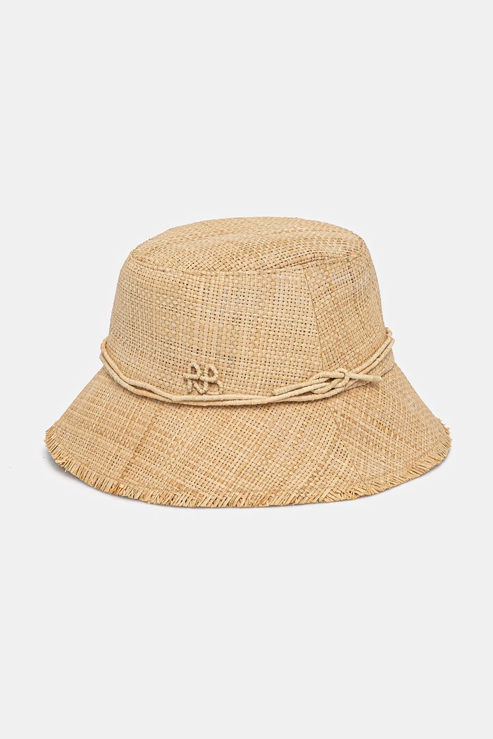 Ruslan Baginskiy kapelusz Bucket Hat pozostałe beżowy BCT036.STR.SNR.SRB