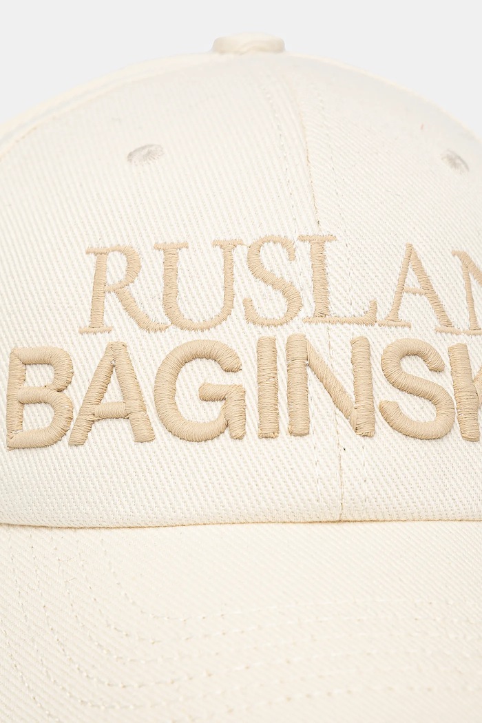 Doplnky Bavlnená šiltovka Ruslan Baginskiy BSB041.C.GFL béžová
