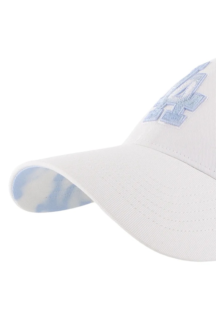 Accesorii 47 brand Șapcă de baseball din bumbac MLB LA Dodgers B.ITCMP12CTP.WH alb