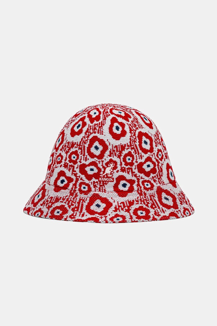 Šešir Kangol RETRO FLOWER Planet friendly crvena K3751.RD608