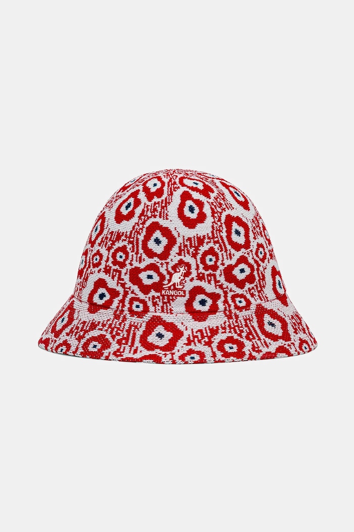 Šešir Kangol RETRO FLOWER Planet friendly crvena K3751.RD608