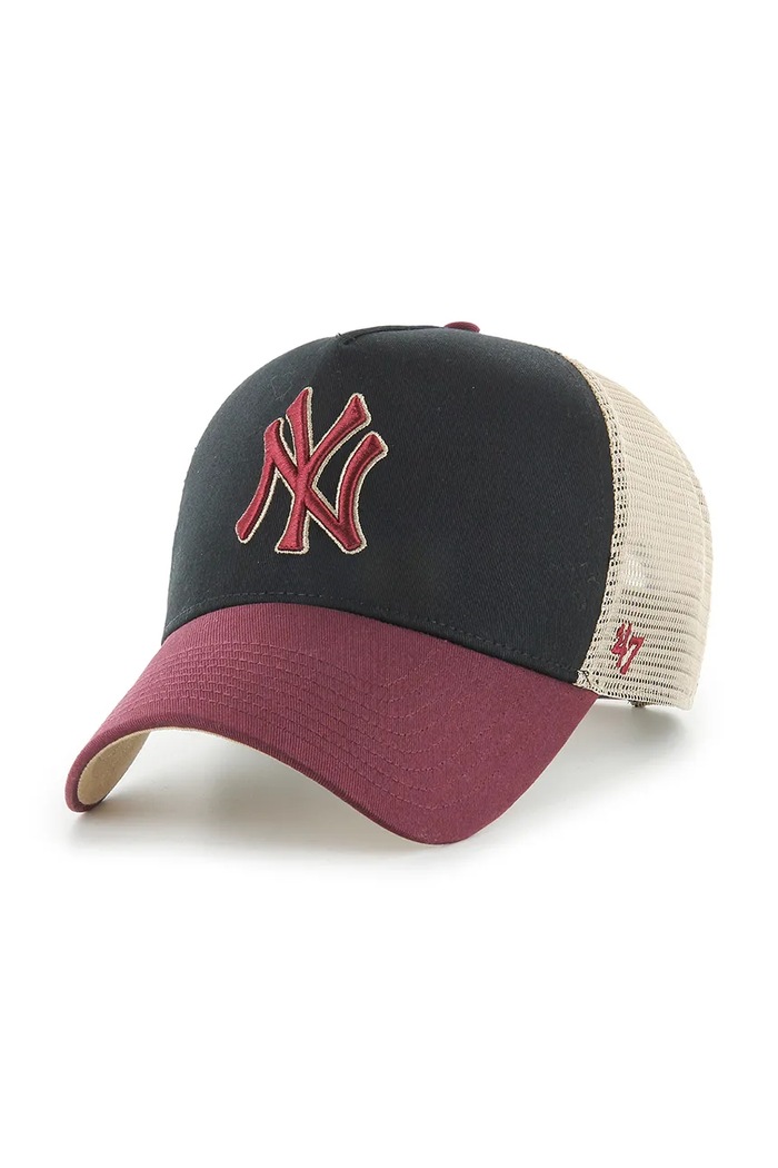 47 brand baseball sapka MLB New York Yankees aplikációval fekete B.BPTOM17CNP.BKB