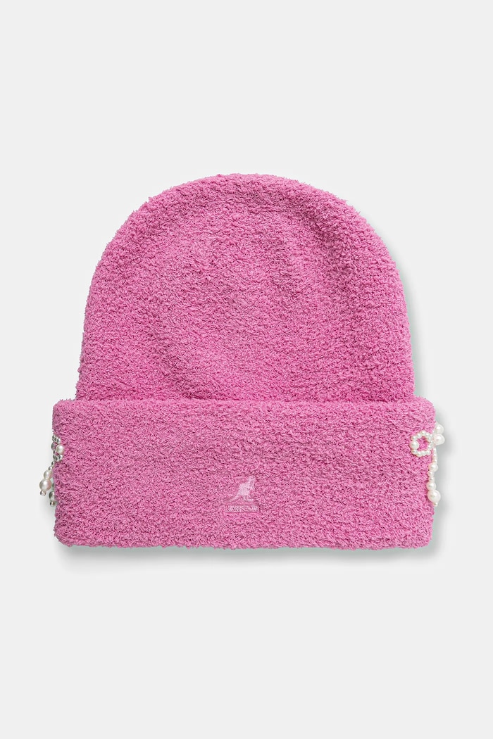 Kangol czapka PEARL BEANIE pozostałe różowy K3794.PP692