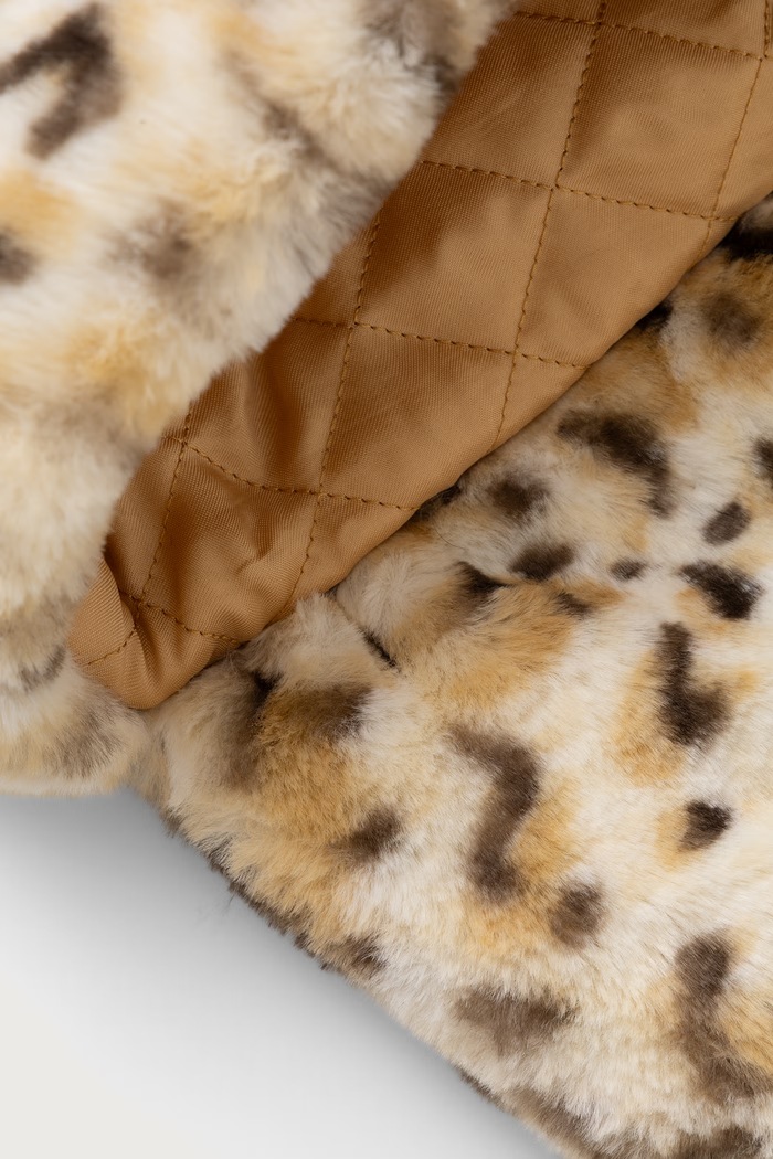 Шапка тип ушанка дамска LEOPARD TRAPPER Kangol K4266ST.SL156 бежов