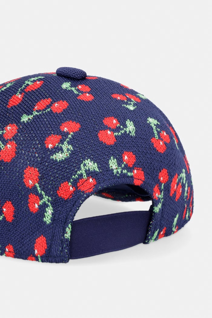 Doplnky Kangol čiapka so šiltom dámska TROPIC CHERRY SPACECAP K3820.NV411 tmavomodrá